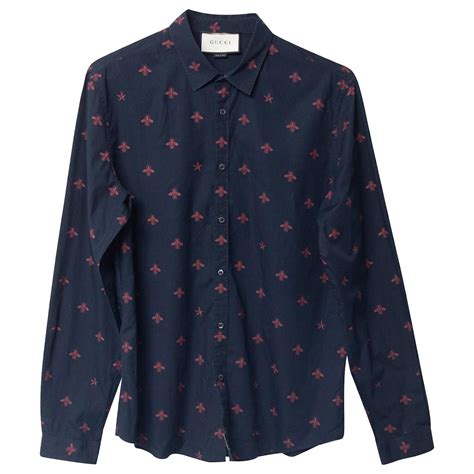 chemise gucci abeille|GUCCI .